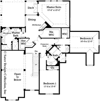 Remy Court Home - Upper Level Floor Plan #7021
