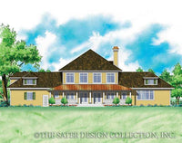 Jefferson-Rear Elevation-Plan #7022