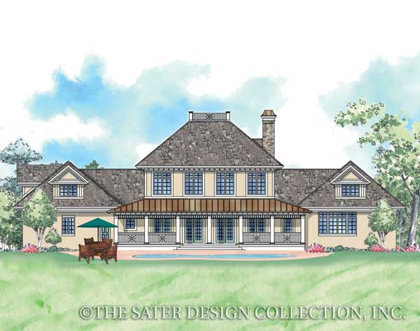 Georgette-Rear Elevation-Plan #7024