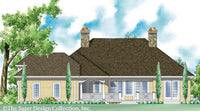 Medora-Rear Elev Rendering-Plan #7035