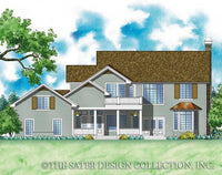 Langford-Rear Elevation-Plan #7037