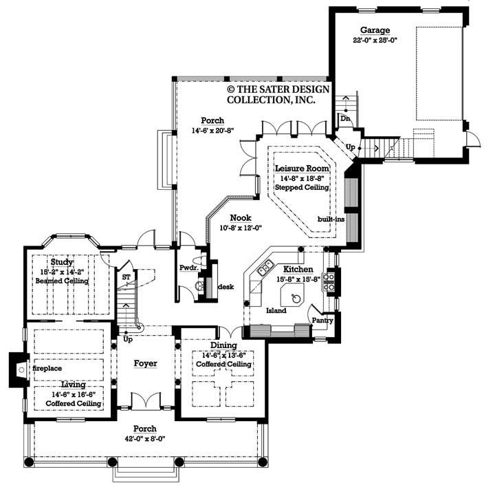 House Plan Vincent | Sater Design Collection