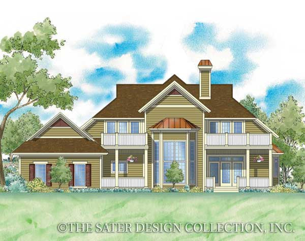 Bakersfield-Rear Elevation-plan #7040