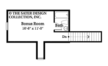 deerwood- upper level floor plan -#7043