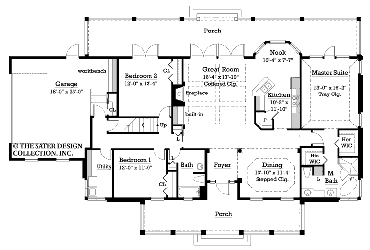Saville-Main Level Floor Plan-#7045