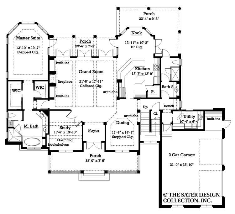 wilona-main level floor plan-#7048