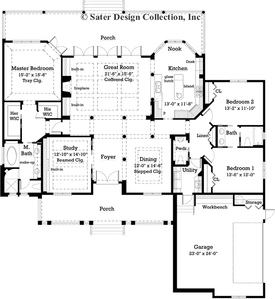 Bainbridge Floor Plan -Plan #7051