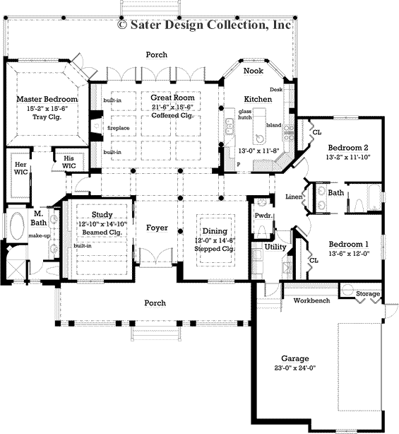 bainbridge floor plan -plan #7051