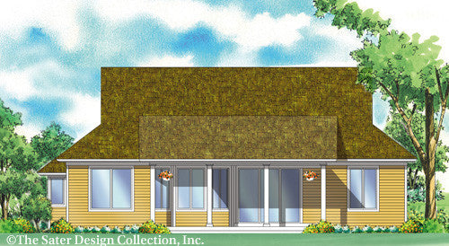 Shelby-Rear Elevation-Plan #7052