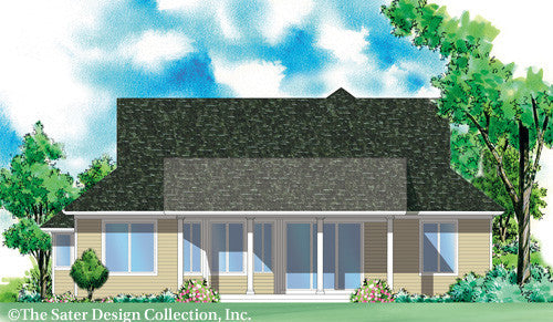 Cassidy-Rear Exterior Rendering-Plan #7054