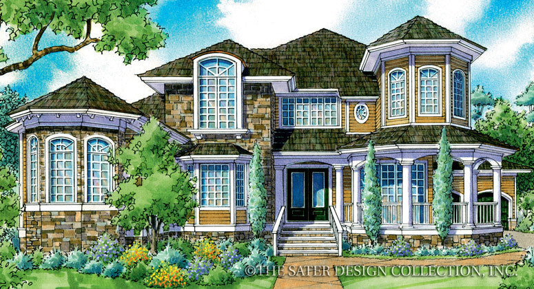Thornebury-Front Elevation-Plan #7056