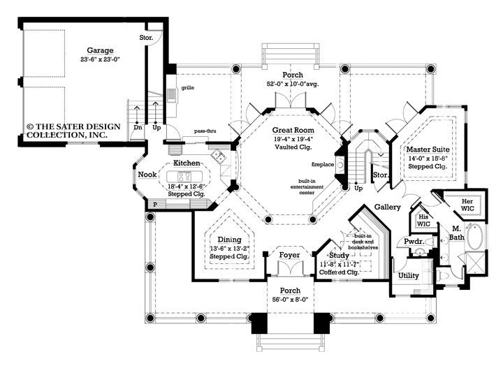 newberry-main level floor plan-#7059