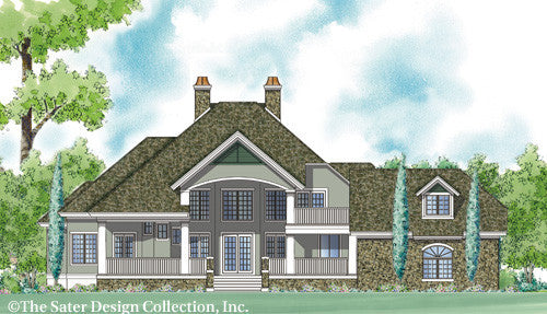 Newberry-Rear Elevation-Plan #7059