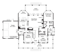 Kennedy- Main Level Floor Plan -#7061