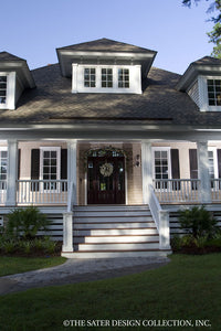 Oak Island Home Plan 7062 front exterior 1