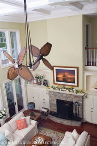 Oak Island Home Plan 7062 Greatroom from above 1