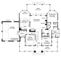Vernay-Main Level Floor Plan-#7063
