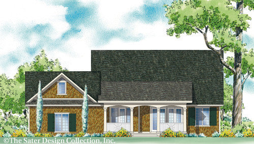 Kensett- Rear Elevation -Plan #7068