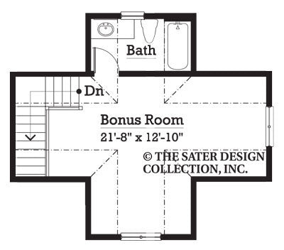 auberry bonus room floor plan - plan# 7069_u_
