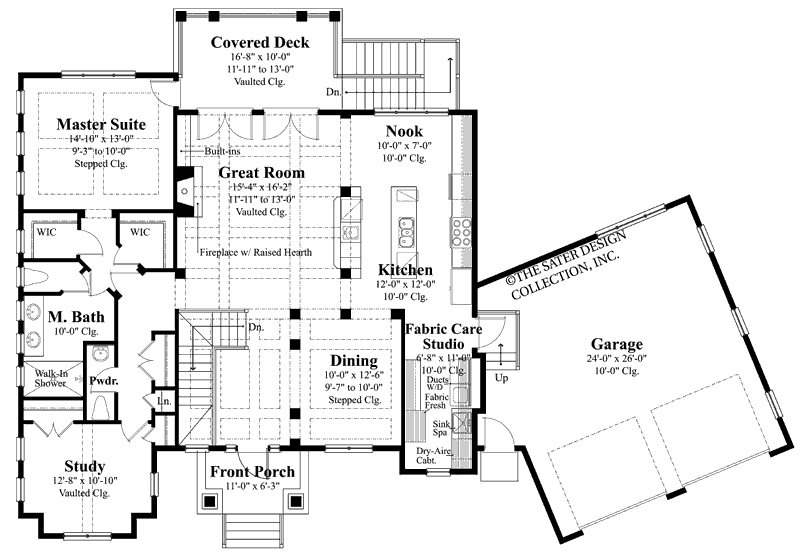 dune ridge-main floor plan-plan #7078
