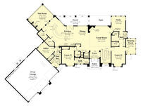 Buttercup House Plan, first floor plan
