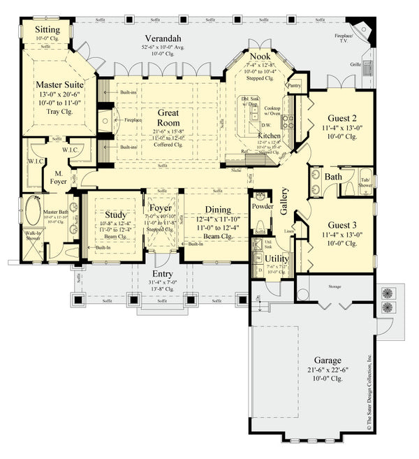 The Burroughs Design floor plan