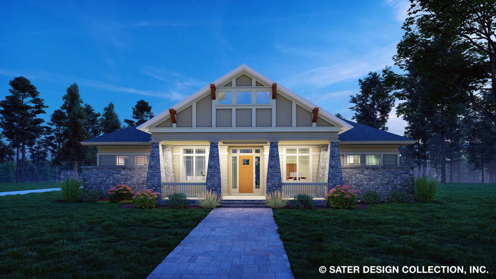 Windflower House Plan Sater Design