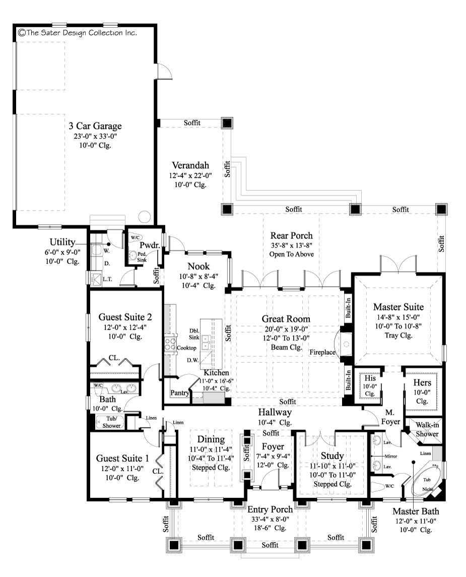 plan #7084-floor plan-glenfield