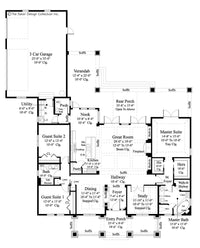 Plan #7084-Floor Plan-Glenfield
