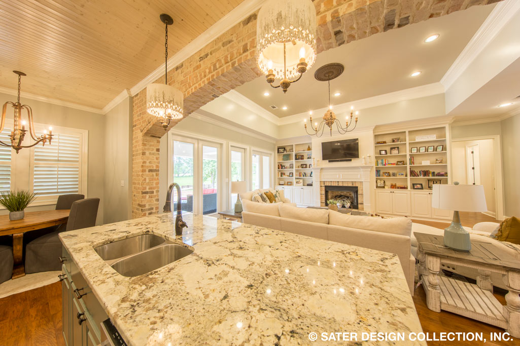 Bayberry Lane House Plan kitchen