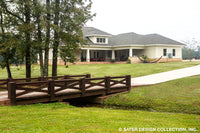 Bayberry Lane House Plan rear elevation photo