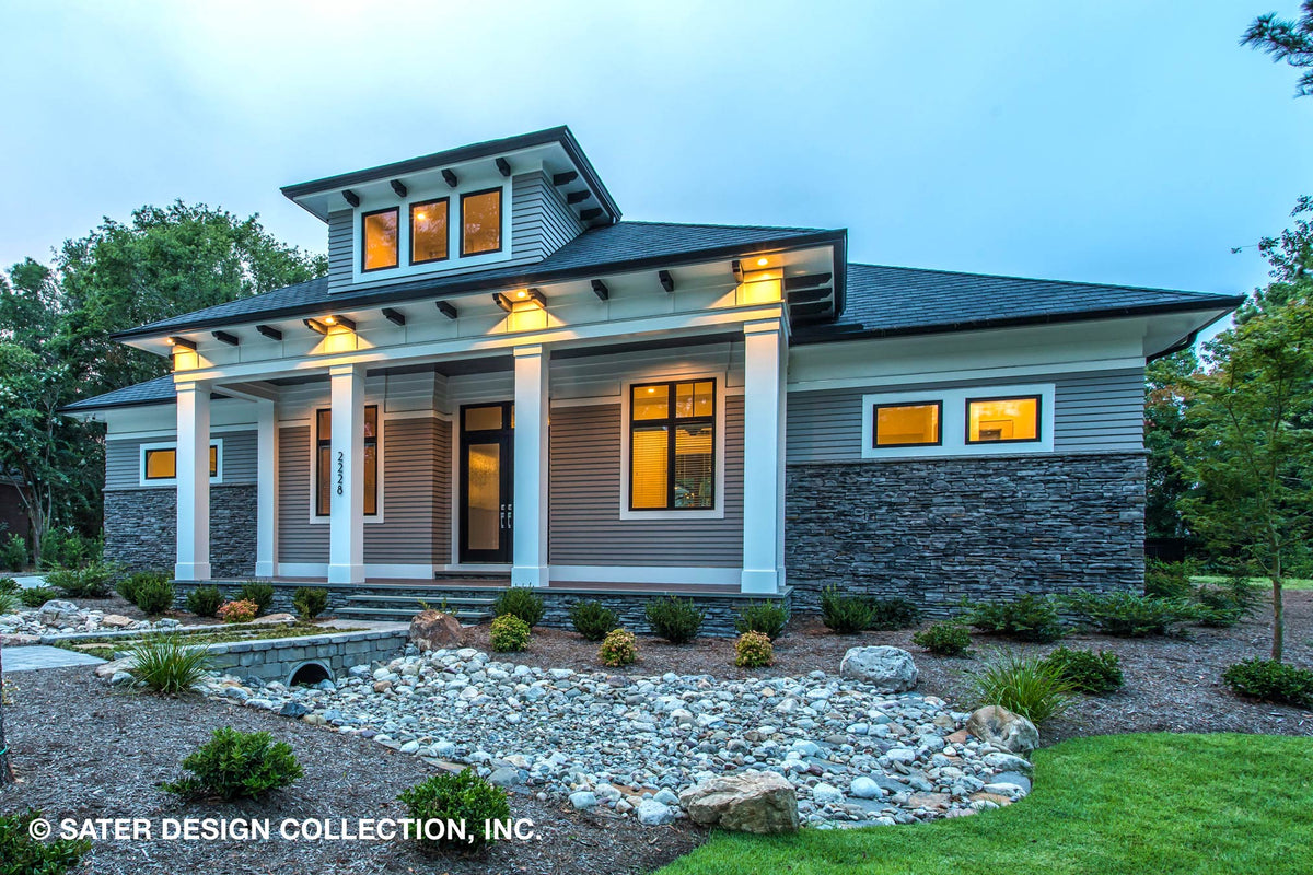 Bluffington House Plan Sater Design