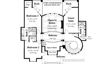 royal country down-second floor plan-#8001