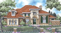 Capucina-Front Elevation-Plan #8010