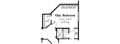 san lorenzo-optional bedroom floor plan-plan #8014
