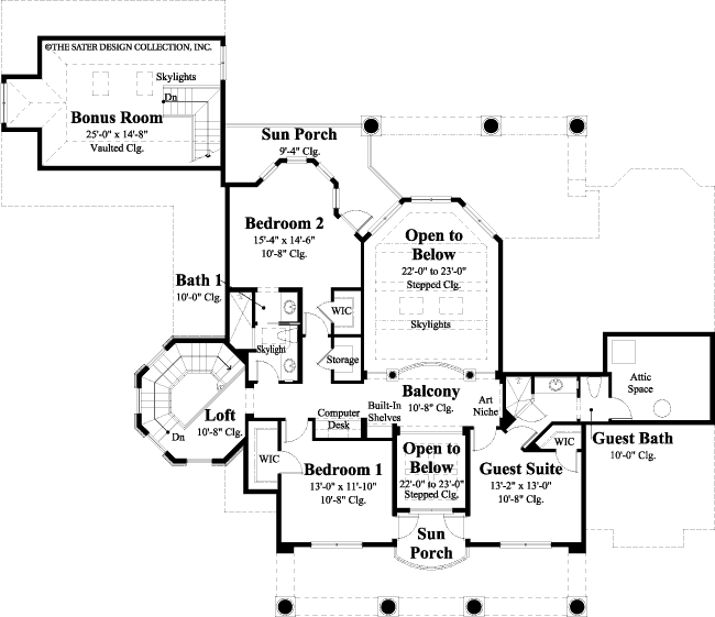 aubrey-upper level house floor plan -#8016