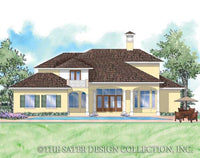 Ascott-Rear Elevation-Plan #8019