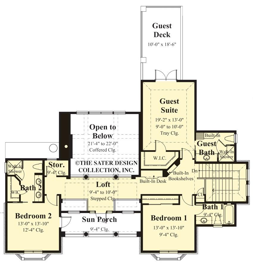 vienna-upper level floor plan