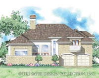 Gabriel-Rear Elevation Rendering-Plan #8024