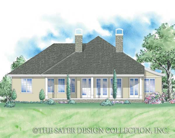 Hamilton-Rear Elevation-Plan #8029