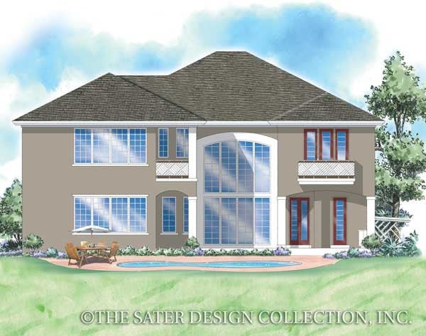 Gullane-Rear Elevation-Plan #8031