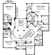 Gullane-Upper Level Floor Plan-#8031