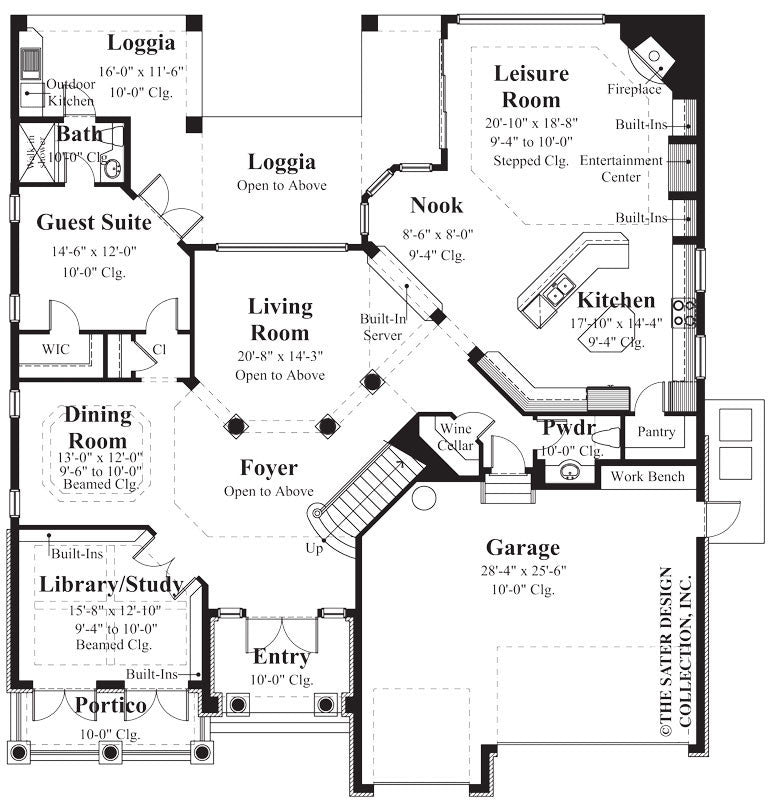 House Plan Stonehaven | Sater Design Collection