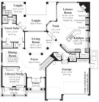 Stonehaven-Main Level Floor Plan-#8032