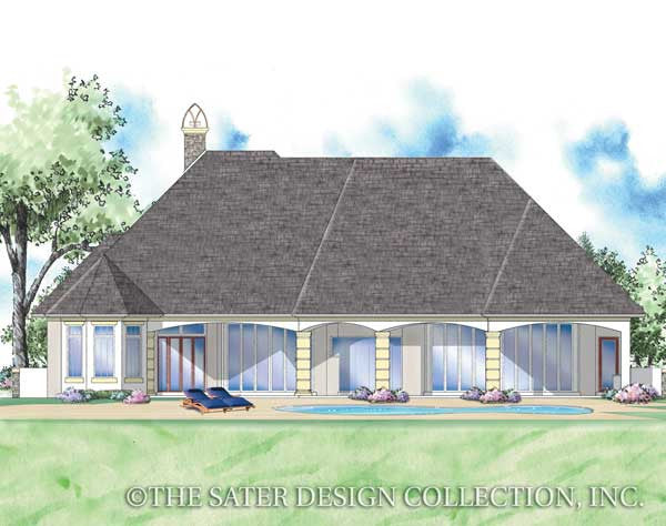 Maitena-Rear Elevation-Plan #8036