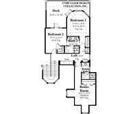 Raphaello Home-Upper Level Floor Plan-Plan #8037