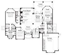 Chadwick Home - Main Level Floor Plan - Plan #8038