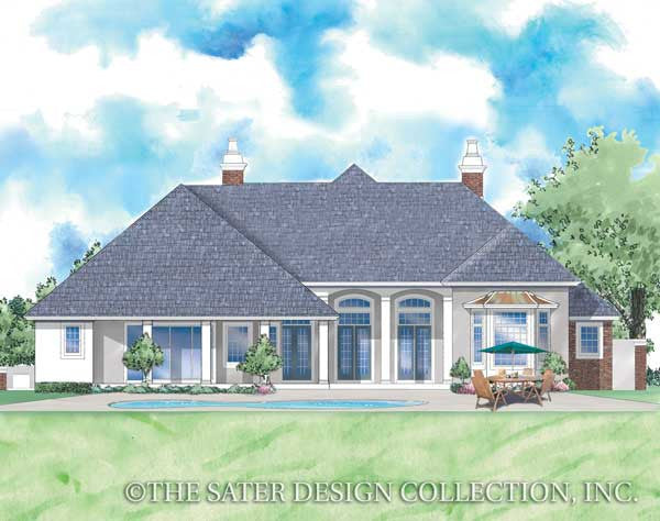 Wellington-Rear Elevation-Plan #8041