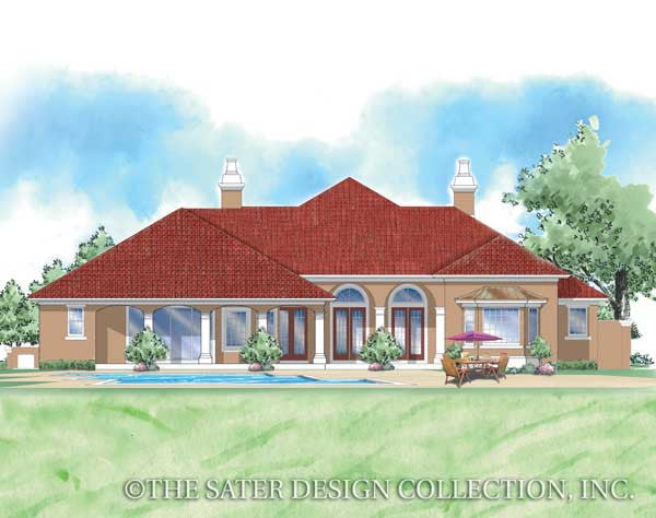 Bellini-Rear Elevation Rendering-Plan #8042