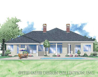 Demetri-Rear Elevation-Plan #8045